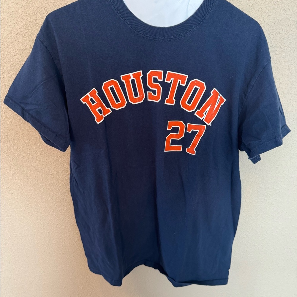 Genuine Merchandise Navy Houston Tee